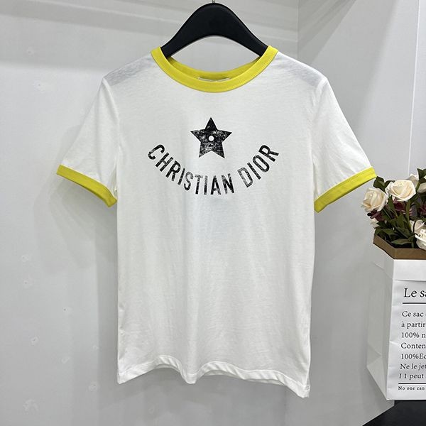 注目★【ディオール】ディオリビエラ tシャツ 偽物コットンジャージー 443t27a4537